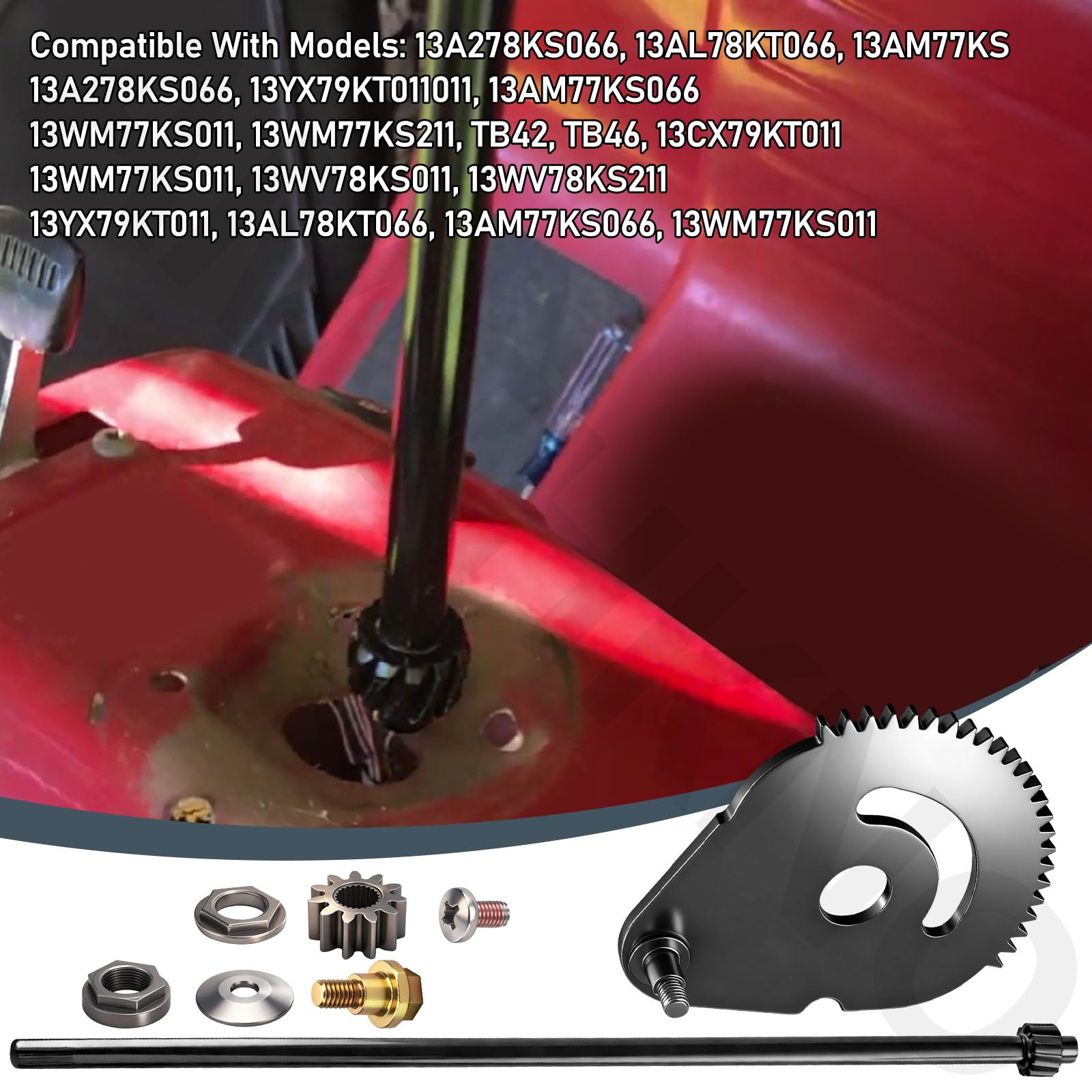 Amazon.com : 938-05078 Steering Shaft 5/8 And 617-04094 Sector